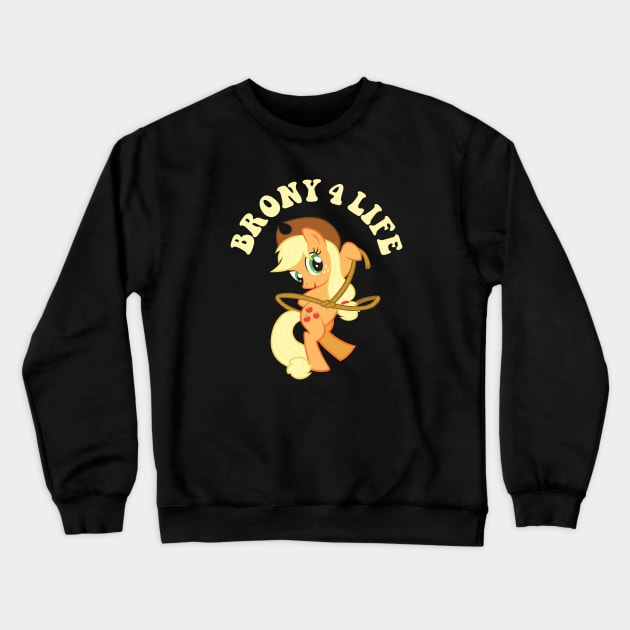 My little pony - BRONY 4 LIFE - 4.0 Crewneck Sweatshirt by KERZILLA